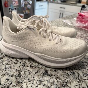 Women’s Hoka Running Sneakers - Cream